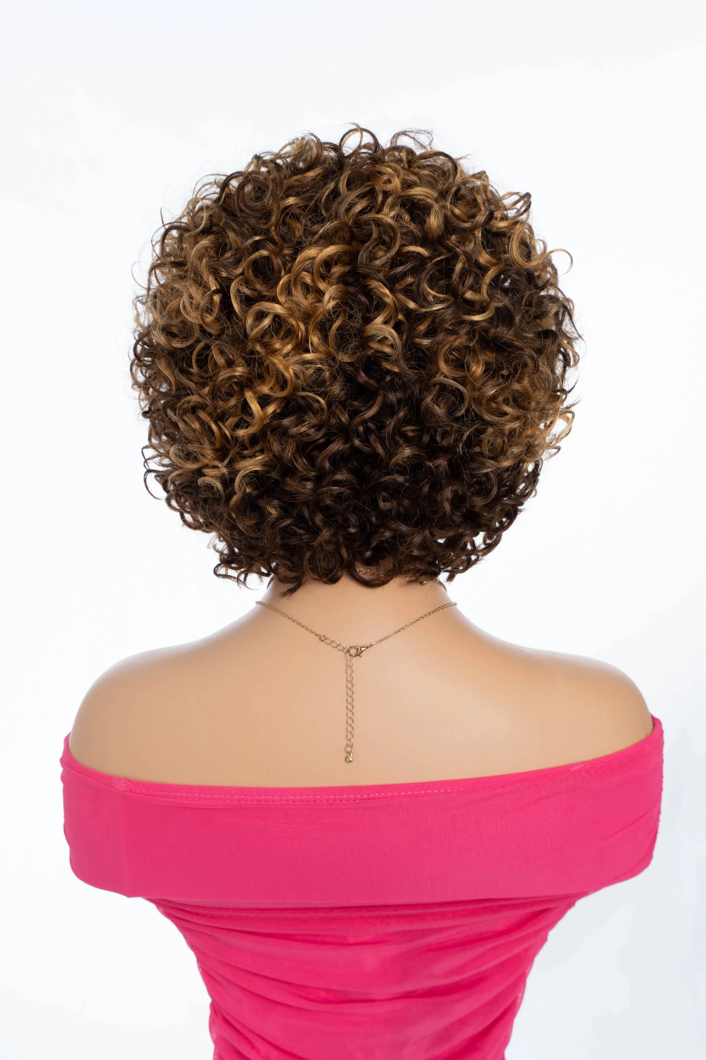 Pixie Cut Short Curly Human Hair Wigs With Bangs