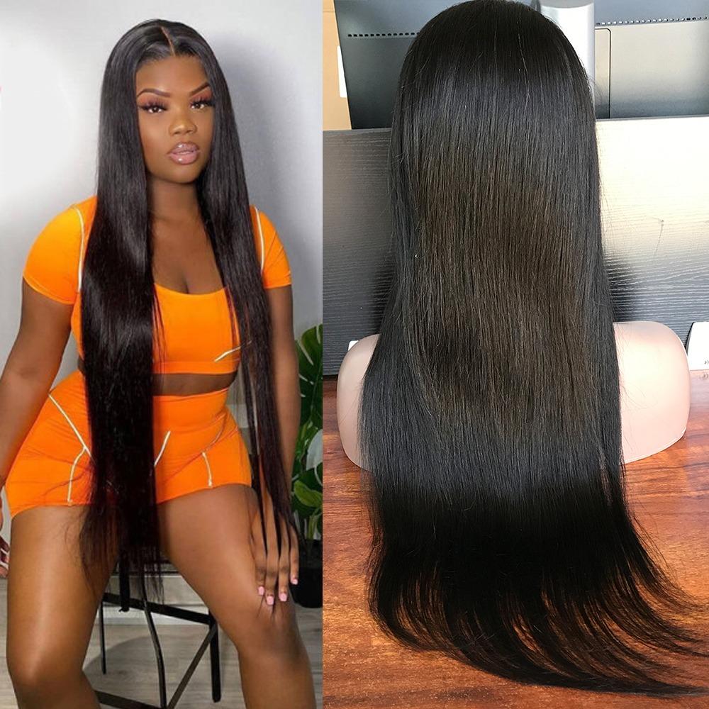 10A Grade 3/4 Straight Hair Bundles with 4x4 Closure Brazilian