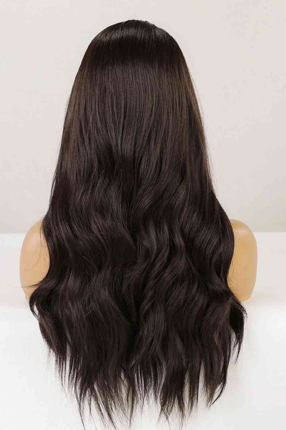 13*2" Lace Front Wigs Synthetic Long Wave in Brown